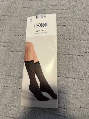 Wolford Daisy Socks in White One Size